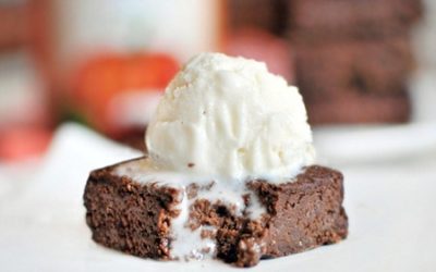 Of chocolate fudge brownies, ice cream, and friendship {Five Minute Friday}